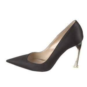 Christian Dior Songe heel pointed toe black pump